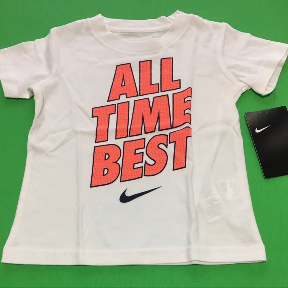 Nike Baby Toddler Boys "All Time Best" T-Shirt Size 2T